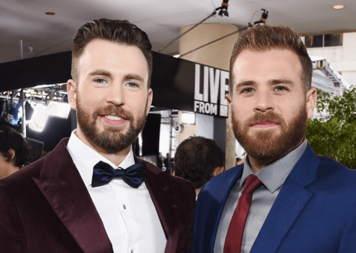 Chris Evans e suo fratello Scott in prima fila a sostegno della comunità LGBTQI+