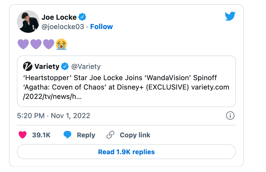 Joe Locke di Heartstopper entra nel Marvel Cinematic Universe - Joe Locke di Heartstopper entra nel Marvel Cinematic Universe - Gay.it