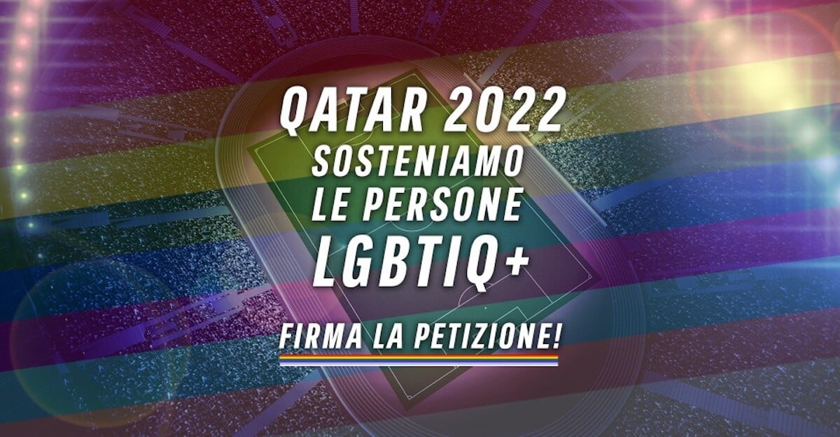 Qatar 2022, petizione contro il Mondiale dell’Omotransfobia e appello alla FIGC