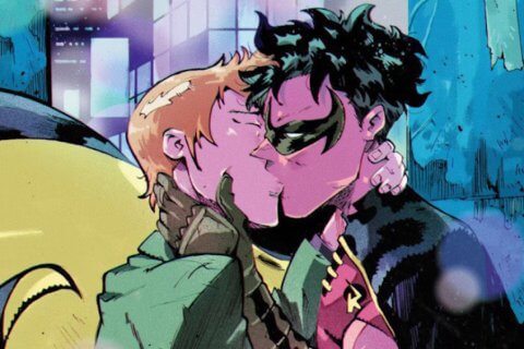 Robin bisessuale, primo storico bacio al fidanzato nel nuovo fumetto - Robin and Bernard - Gay.it