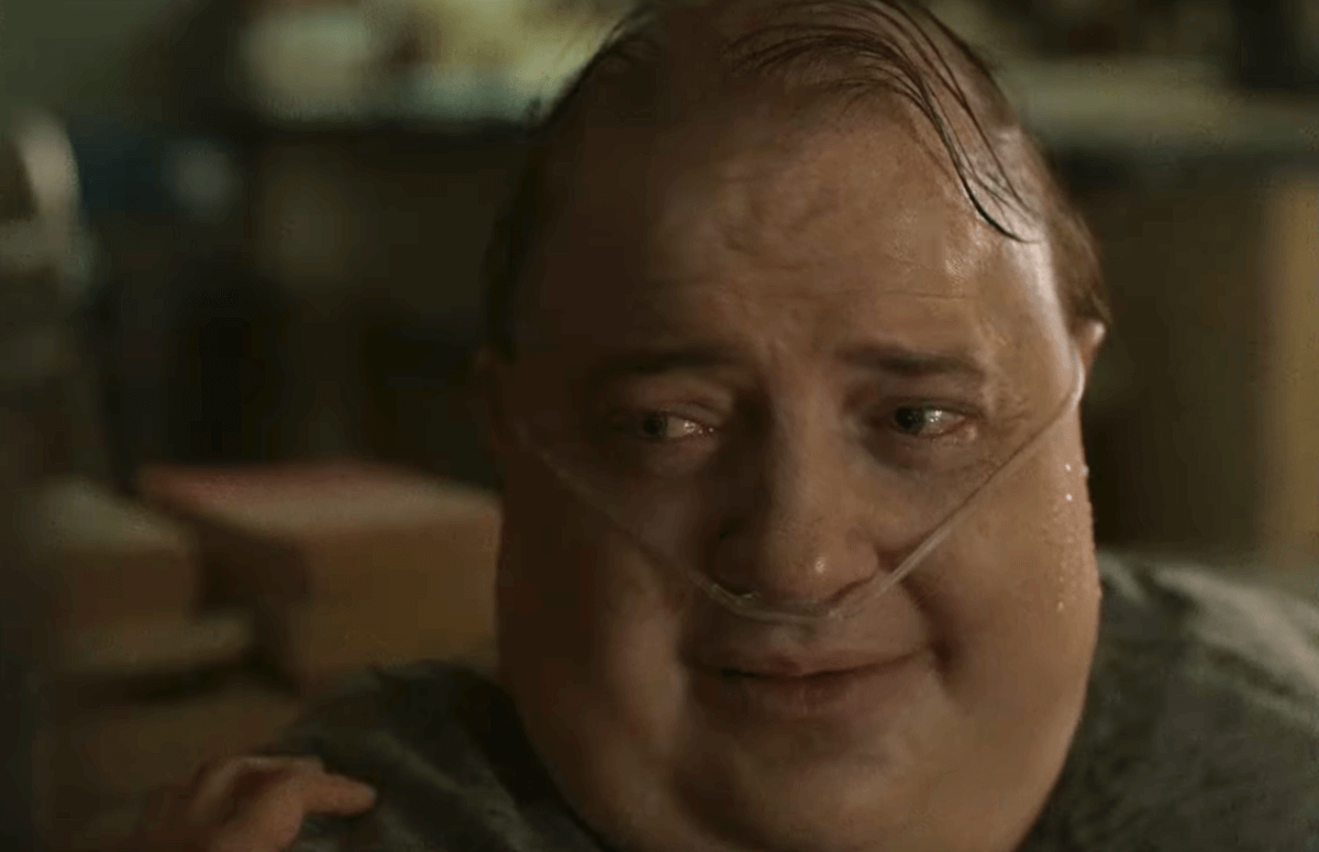 The Whale di Darren Aronofsky, il primo trailer del film con un Brendan Fraser da Oscar