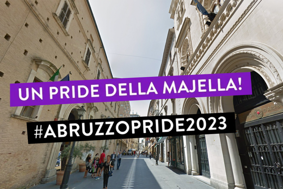 Abruzzo Pride 2023, il 24 Giugno a Chieti la quarta edizione