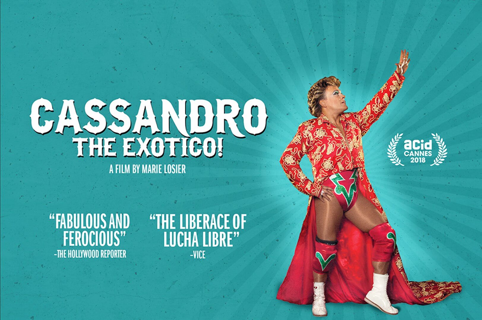 Cassandro, Gael García Bernal è il wrestler gay Saúl Armendáriz. La prima foto del film - Cassandro the Exotico poster - Gay.it