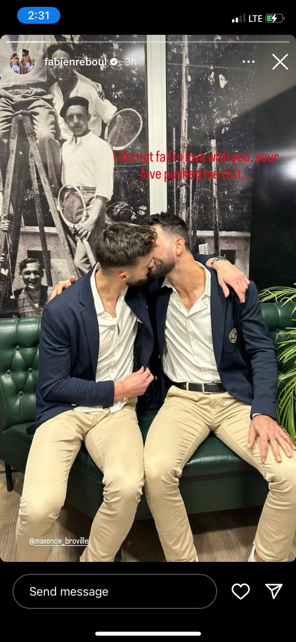 Fabien Reboul e Maxence Broville, i due tennisti si amano e sono una coppia? - Fabien Reboul e Maxence Broville 2 - Gay.it