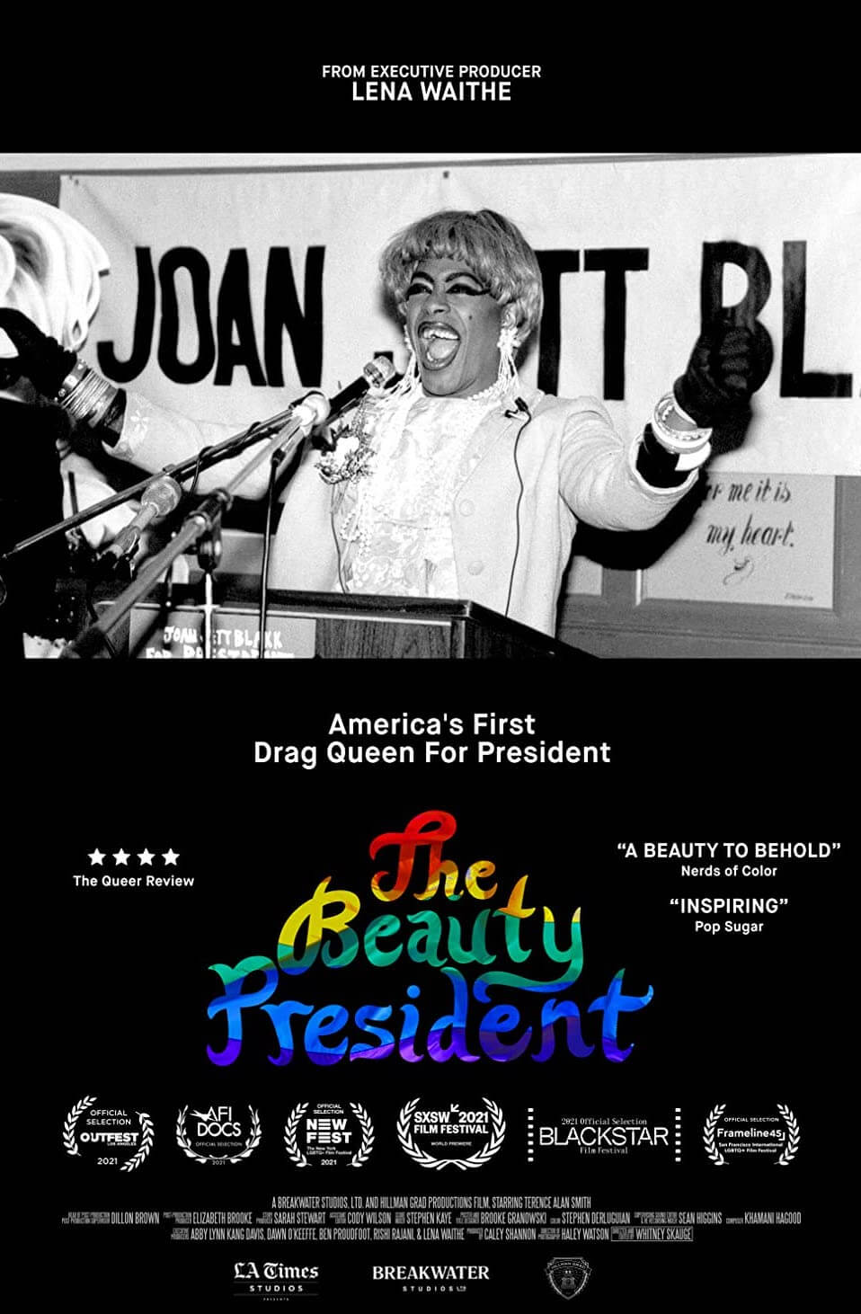 Joan Jett Blakk, 30 anni fa una drag queen si candidava alla Casa Bianca - The Beauty President - Gay.it