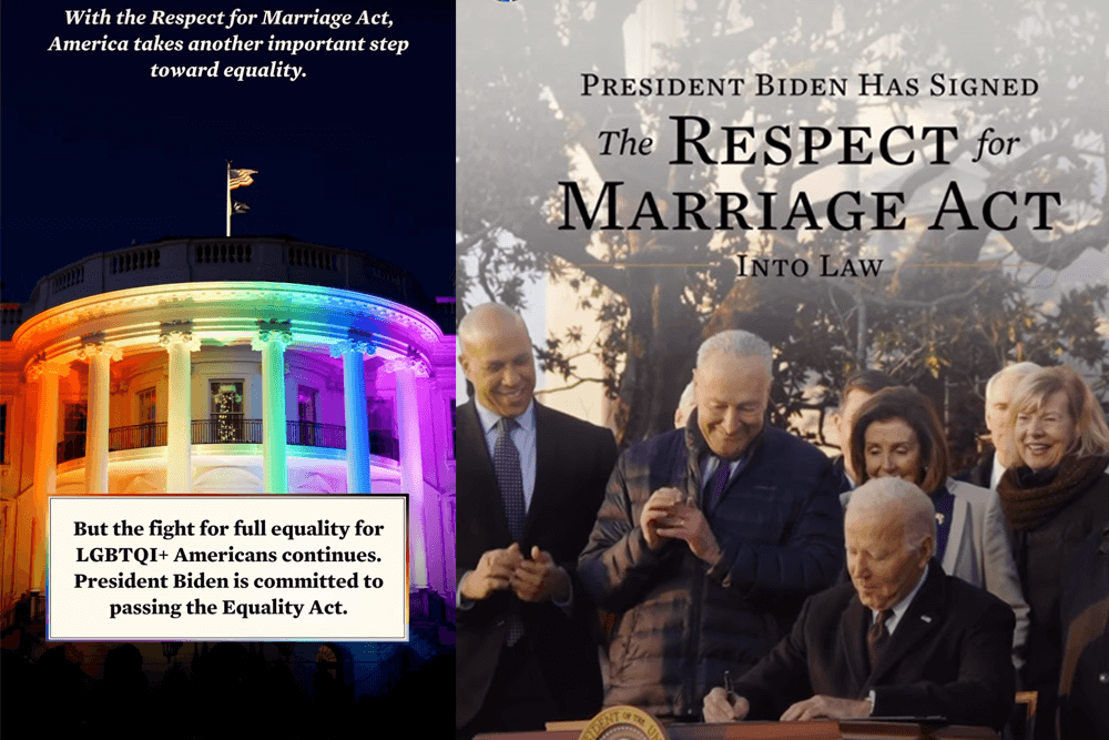 biden matrimonio gay egualitario gay marriage white house