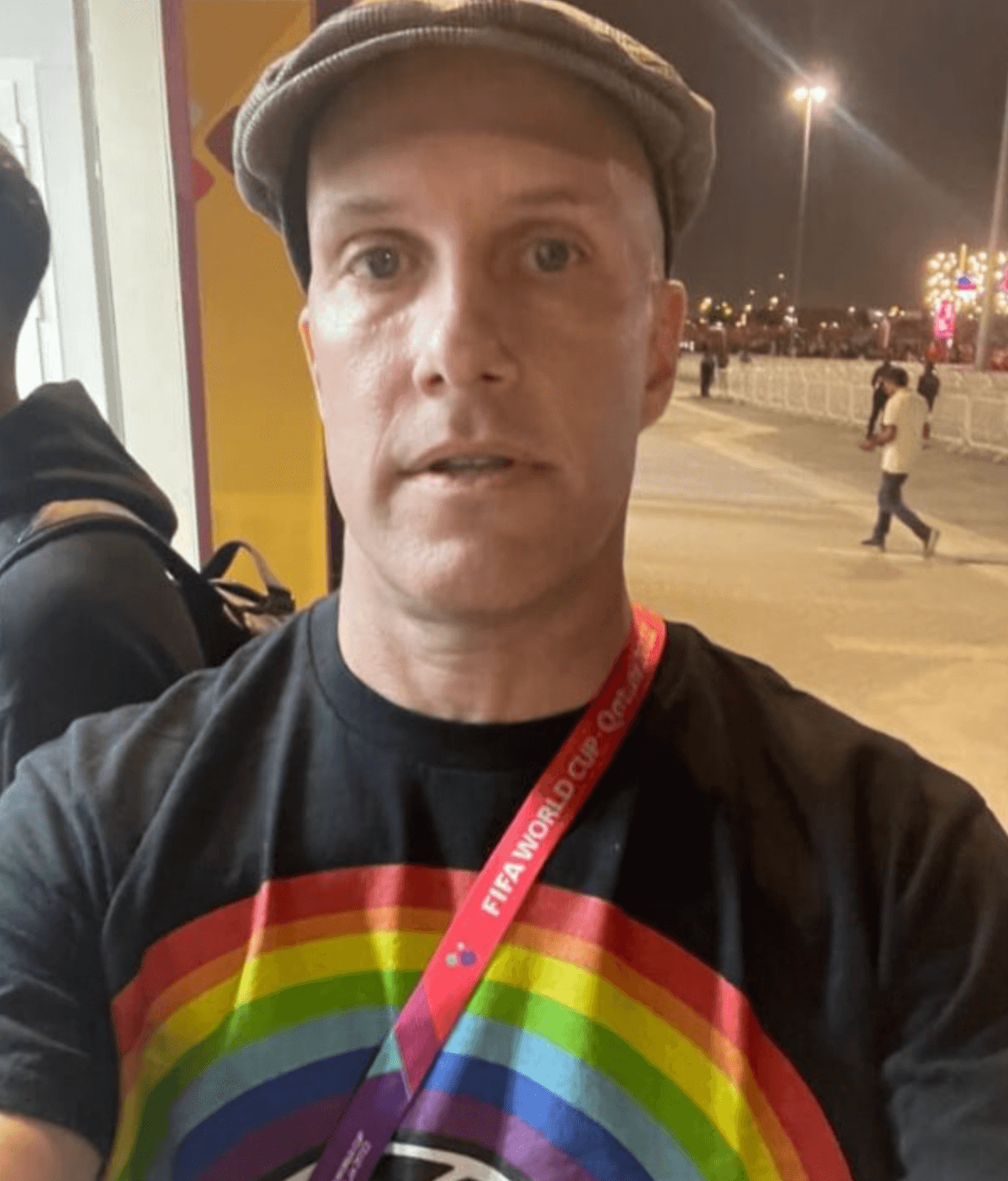 grant wahl diritti lgbt maglietta arcobaleno