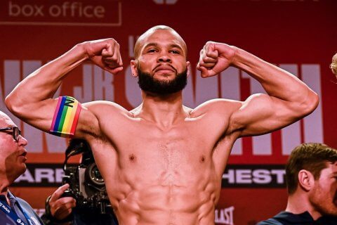 Chris Eubank Jr., il pugile indossa una fascia arcobaleno a sostegno della comunità LGBTQ+ - Chris Eubank Jr. il pugile indossa una fascia arcobaleno a sostegno della comunita LGBTQ - Gay.it