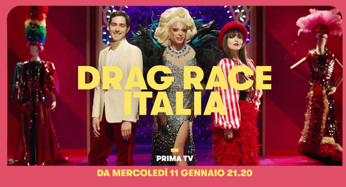 Drag Race Italia 2 su Real Time dall’11 gennaio in prima serata. Lo spot