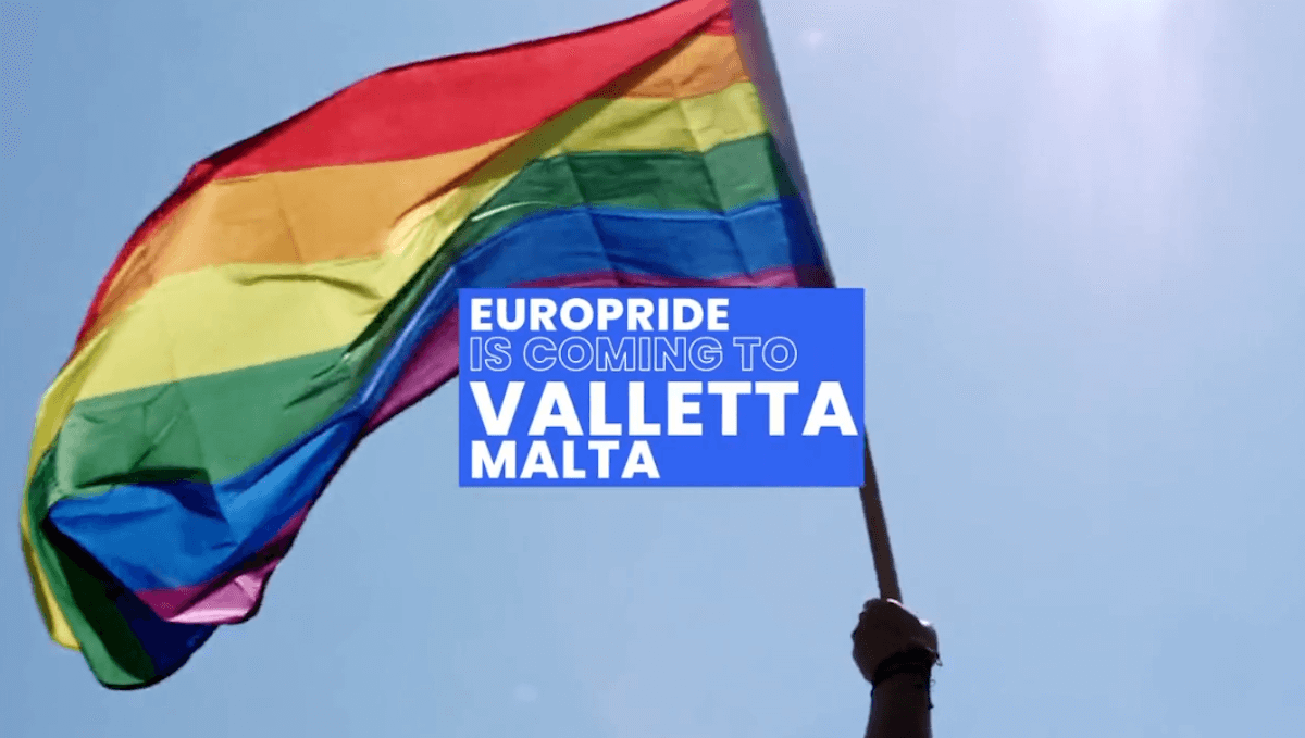 EuroPride 2023 a Malta, il primo spot dell’evento