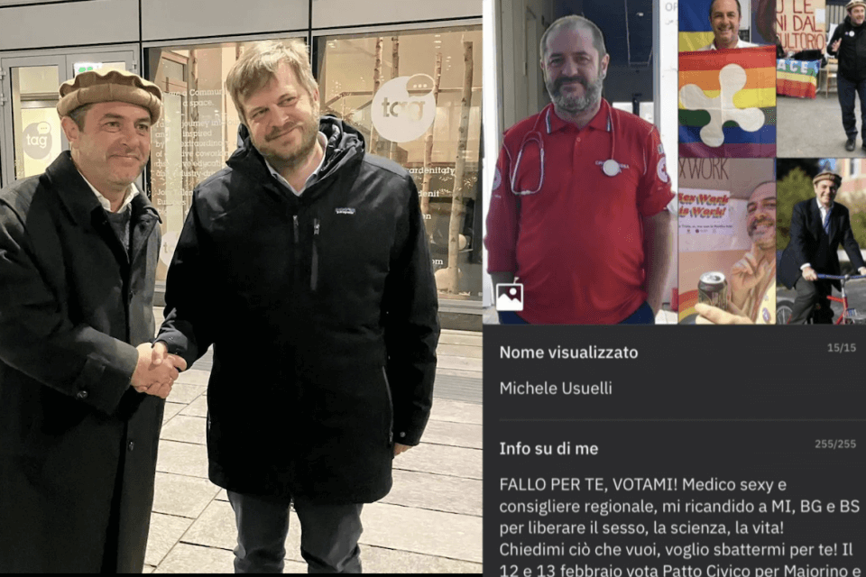 Michele Usuelli, il candidato di +Europa che usa Grindr per fare campagna elettorale in Lombardia