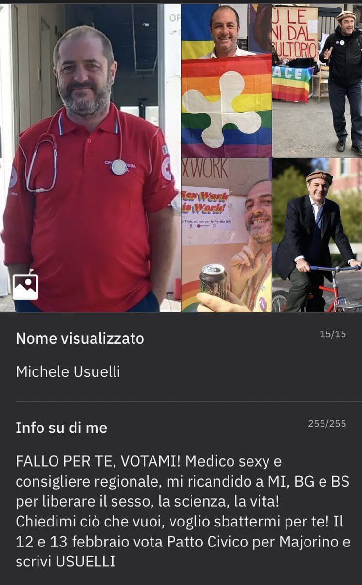 Michele Usuelli, il candidato di +Europa che usa Grindr per fare campagna elettorale in Lombardia - Michele Usuelli - Gay.it