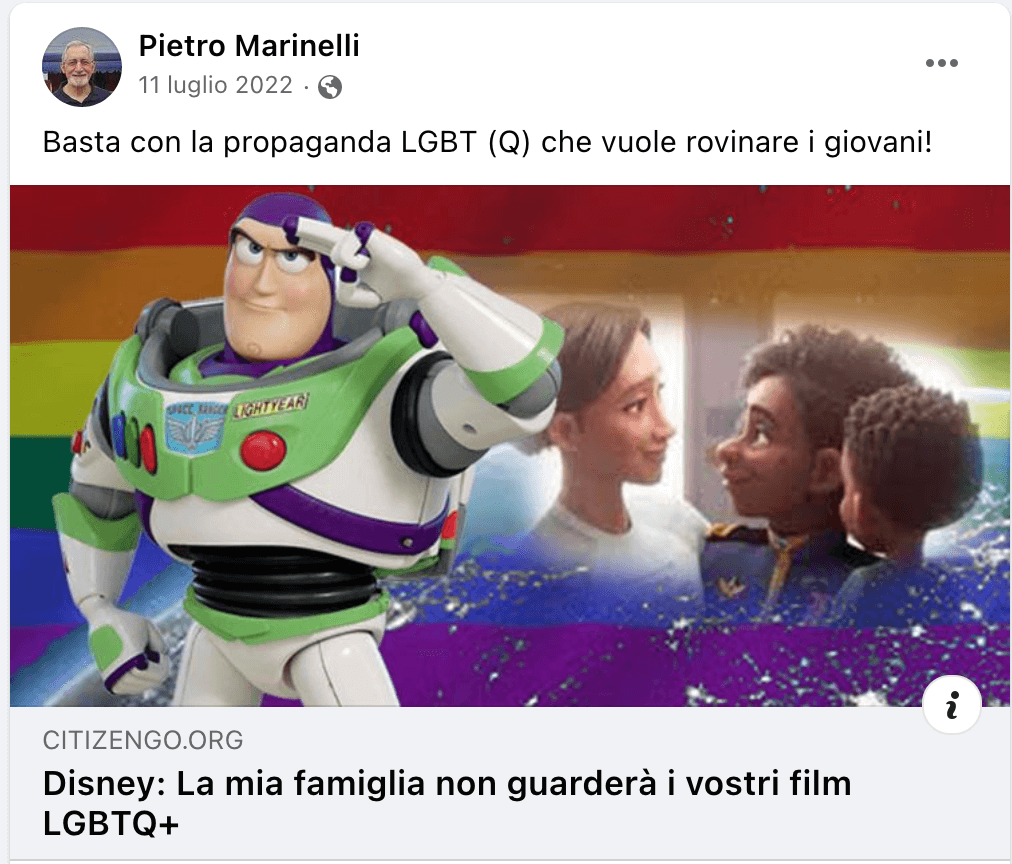 Pietro Marinelli, chi è il prof. negazionista, filorusso, no vax e anti gay - Pietro Marinelli gay 1 - Gay.it
