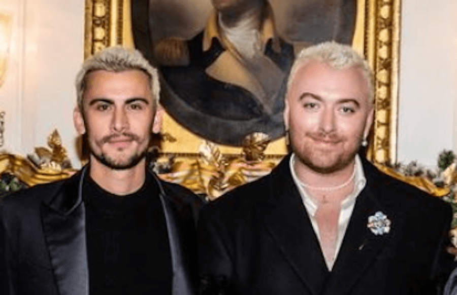 Tutte le coppie vip LGBTQIA+ che si sono fidanzate/sposate nel 2023 - Sam Smith e Christian Cowan - Gay.it