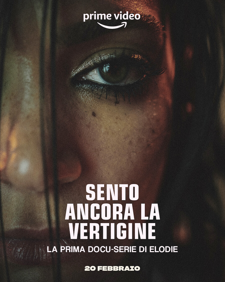 Sento ancora la Vertigine, il trailer della docuserie dedicata ad Elodie tra Roma Pride e Sanremo 2023 - Sento ancora la vertigine Poster Vert - Gay.it