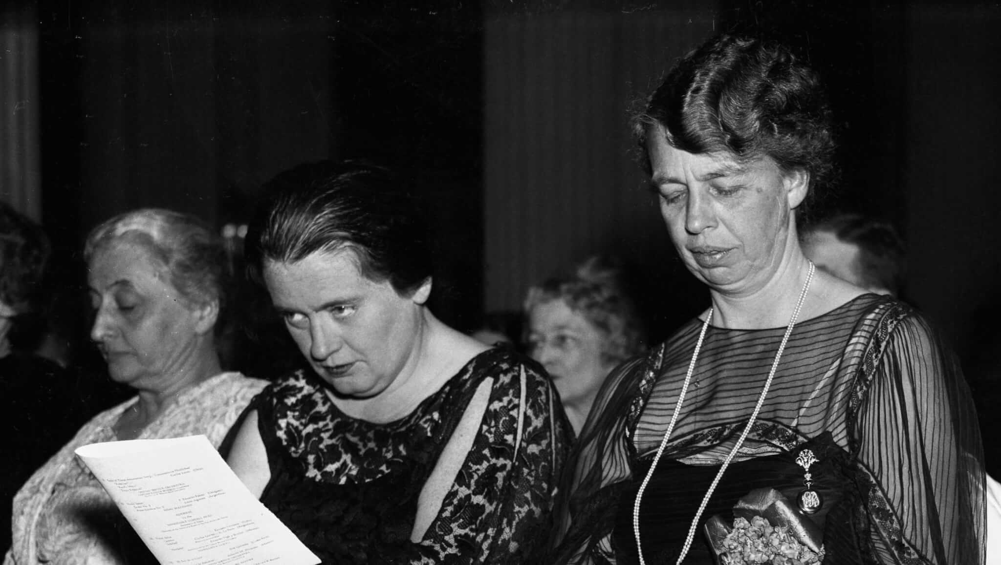Eleanor Roosvelt e Lorena Hickok 