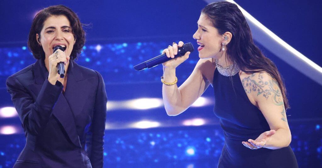 Elisa e Giorgia si esibiscono insieme a Sanremo 2023