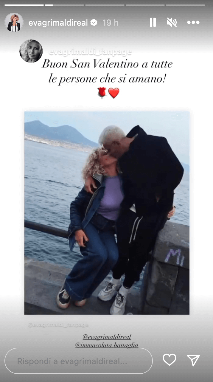 Eva Grimaldi e Imma Battaglia