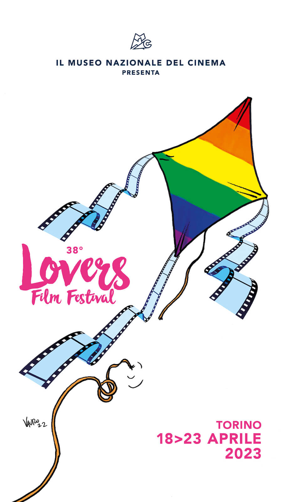 Lovers Film Festival di Torino 2023, Vauro firma la locandina della 38esima edizione - Lovers Film Festival di Torino 2023 Vauro firma la locandina della 38esima edizione - Gay.it