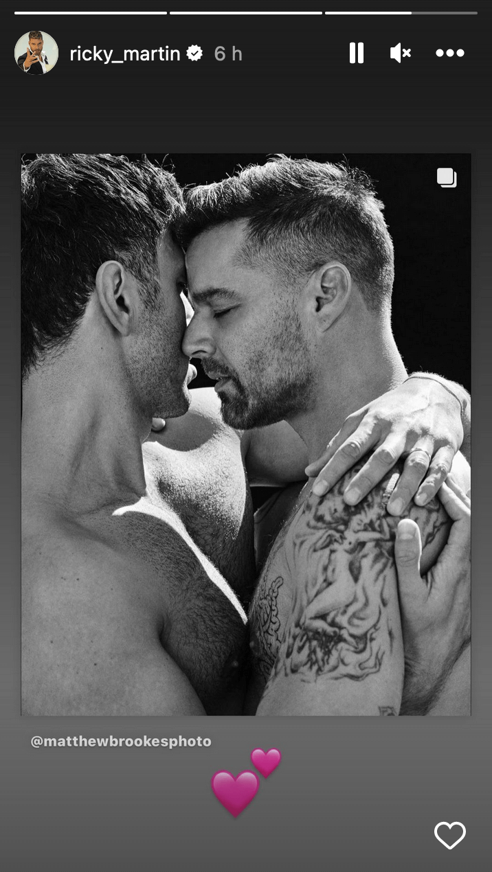 Ricky Martin insieme a Jwan Yosef.
