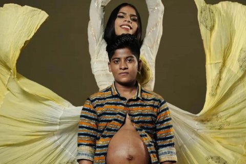 Ziya Paval e Zahhad prima storica coppia trans* a diventare genitori in India - Ziya Paval e Zahhad prima storica coppia trans a diventare genitori in India foto - Gay.it