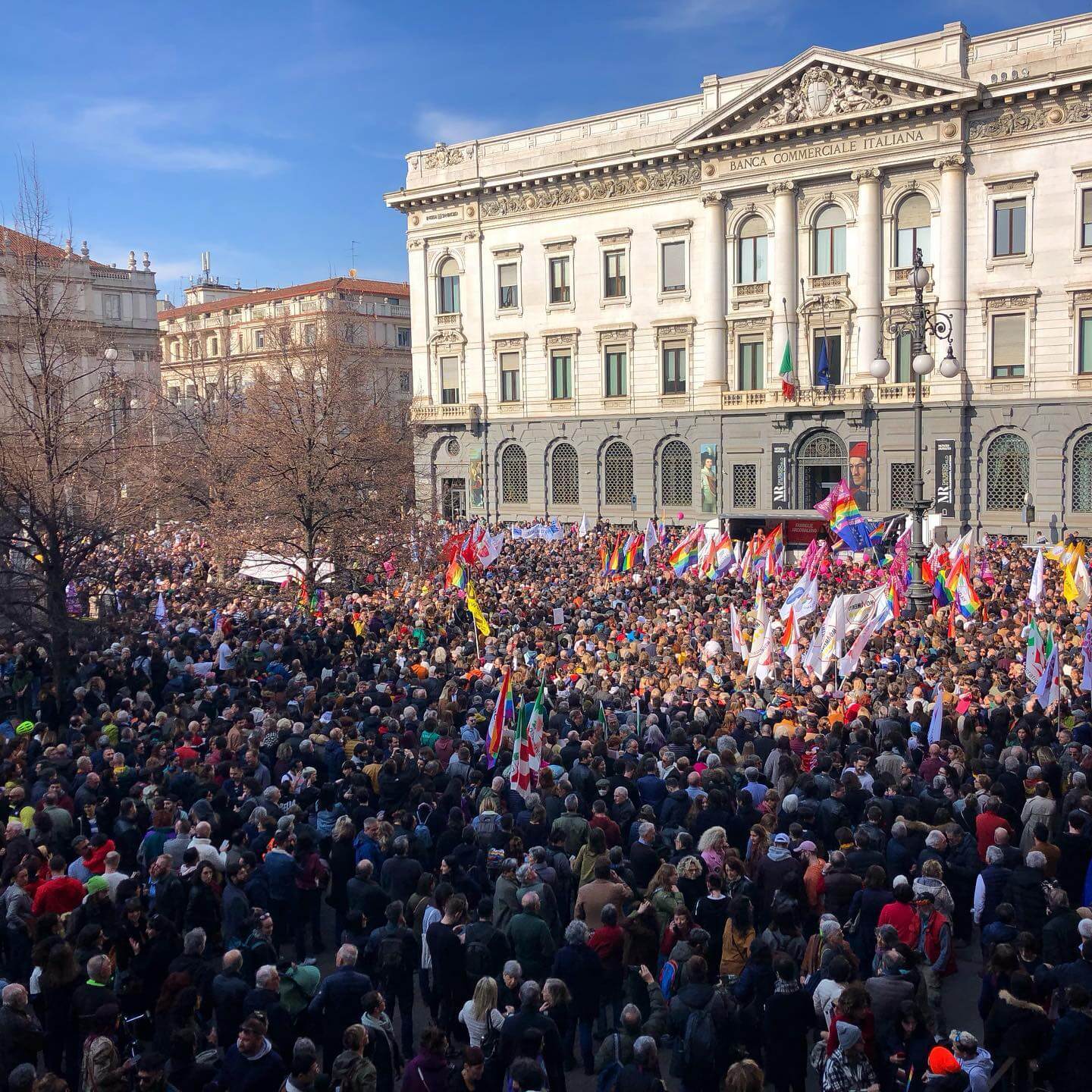 Milano 18 Marzo 2023 - Manifestazione in difesa delle Famiglie Arcobaleno - foto CIG Arcigay Mialno