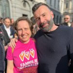 Milano 18 Marzo 2023 - Manifestazione in difesa delle Famiglie Arcobaleno Alessia Crocini Alessandro Zan - Thumbnail