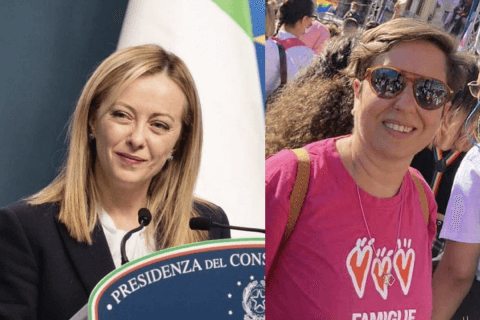 Crocini di Famiglie Arcobaleno replica a Meloni: "Fomenta l'omofobia, è il suo pensiero a danneggiare le donne" - Alessia Crocini di Famiglie Arcobaleno replica a Meloni - Gay.it