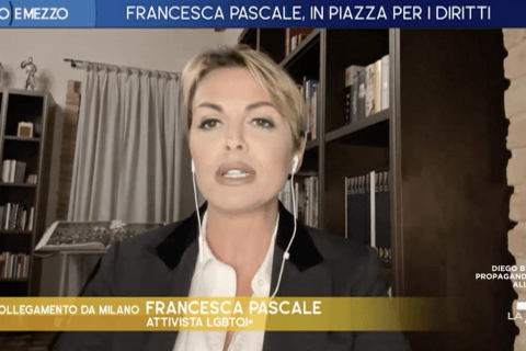 Francesca Pascale vs. Salvini: “È omofobo, ha sempre usato l’odio contro le minoranze e i meridionali” – VIDEO - Francesca Pascale - Gay.it