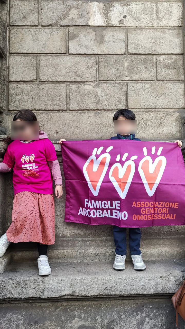Milano 18 Marzo 2023 - Manifestazione in difesa delle Famiglie Arcobaleno
