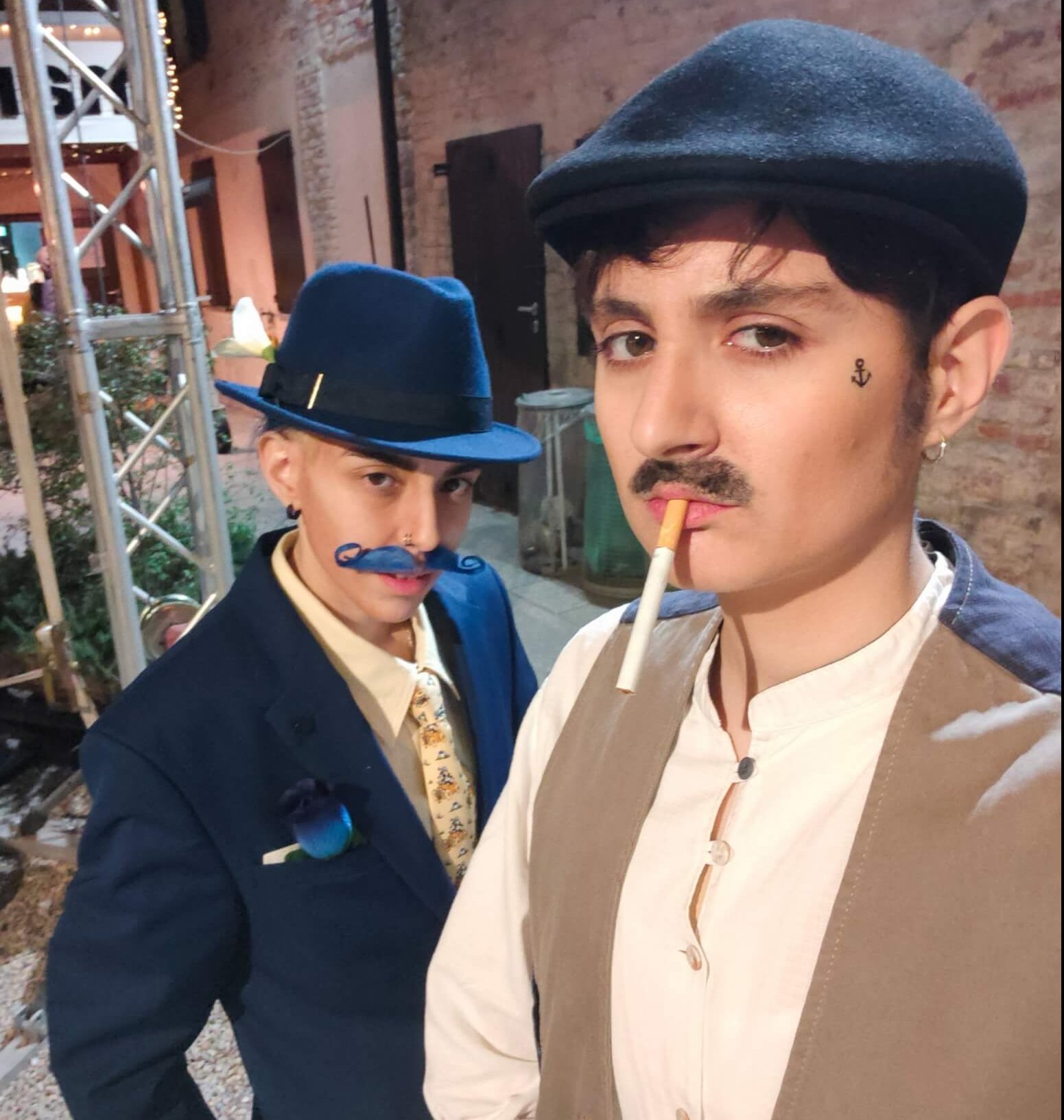 Louis Vacth e Matt Curò