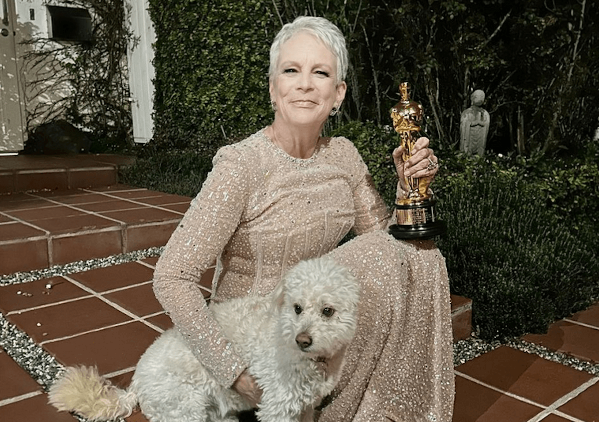 Jamie Lee Curtis in lacrime sostiene sua figlia transgender con l'Oscar appena vinto - VIDEO - Jamie Lee Curtis 1 - Gay.it