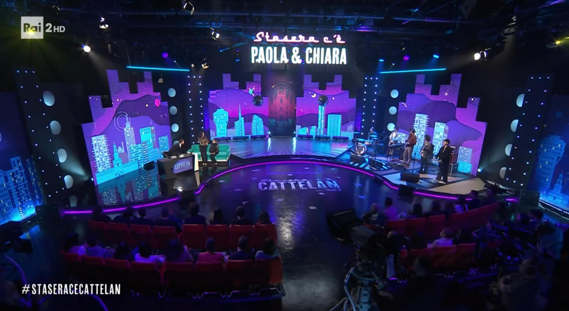 Paola & Chiara, Stasera c'è Cattelan su Rai 2