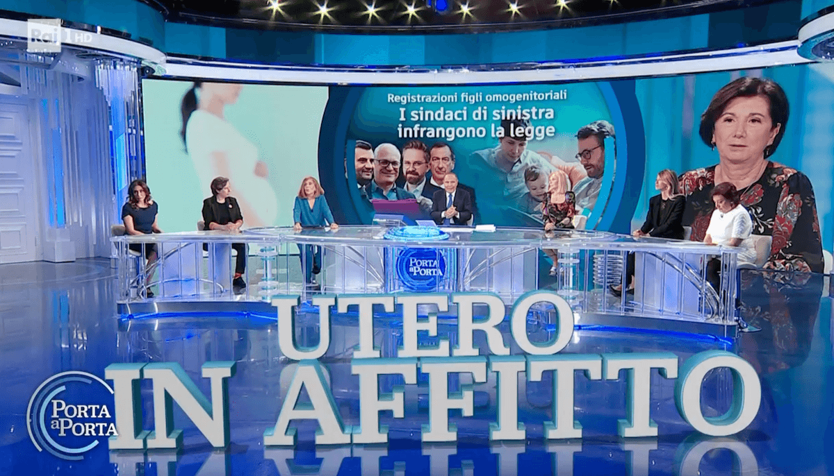 Porta a Porta e i suoi fratelli, regnano disinformazione e superficialità nei talk sulle famiglie arcobaleno - Porta a Porta e i suoi fratelli regna la disinformazione tra i talk sulle famiglie arcobaleno 3 - Gay.it