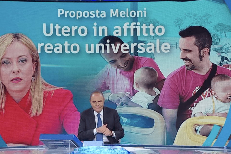 Porta a Porta e i suoi fratelli, regnano disinformazione e superficialità nei talk sulle famiglie arcobaleno