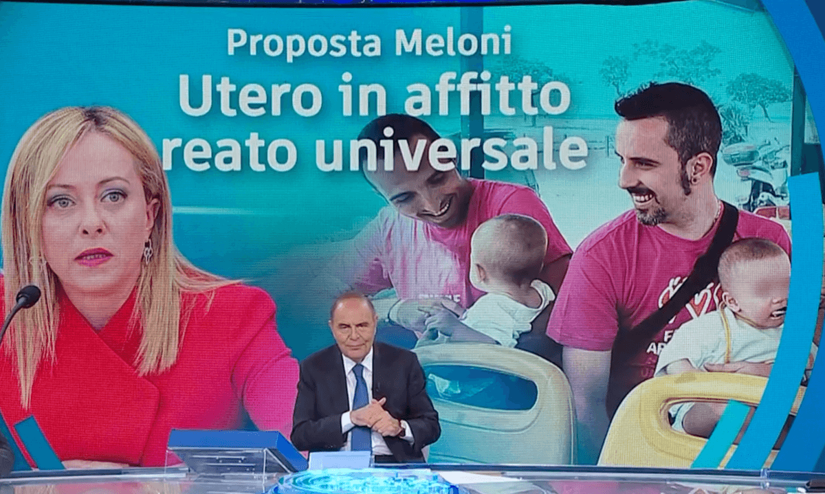 Porta a Porta e i suoi fratelli, regnano disinformazione e superficialità nei talk sulle famiglie arcobaleno