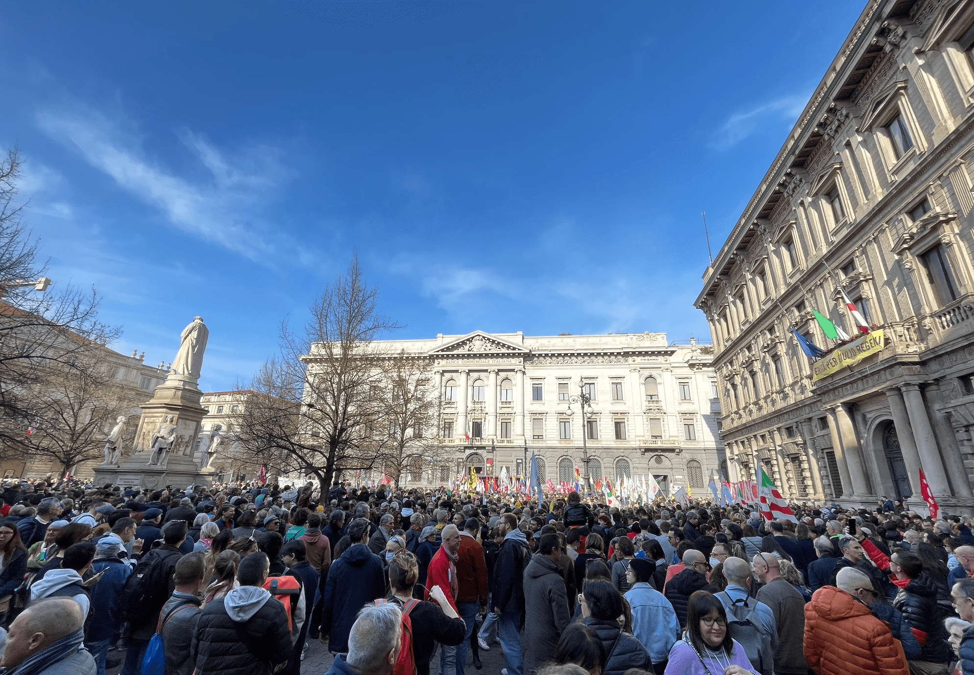 Milano 18 Marzo 2023 - Manifestazione in difesa delle Famiglie Arcobaleno