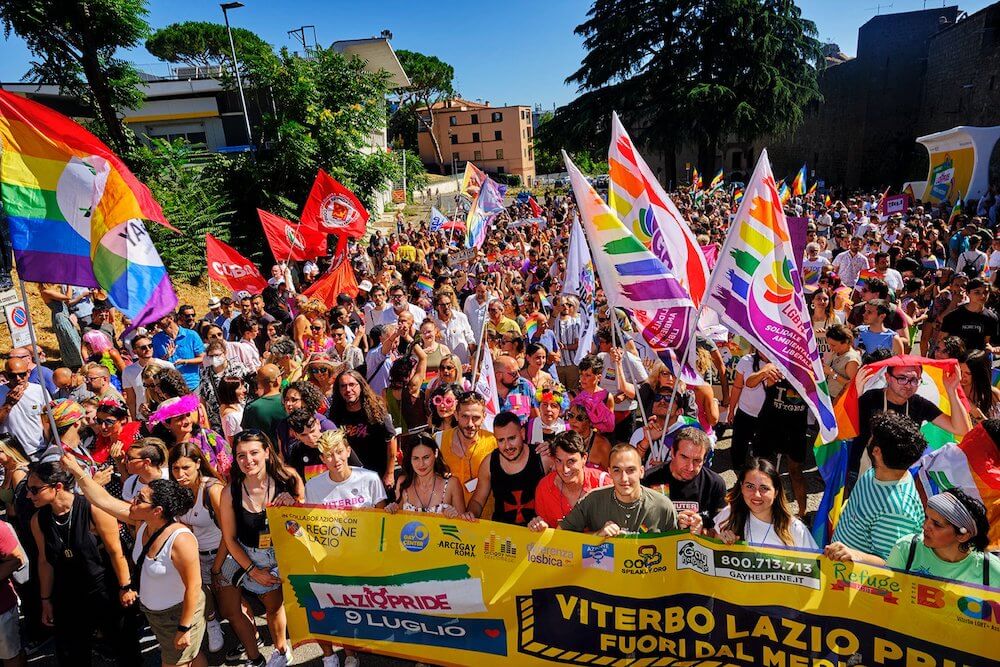 Lazio Pride 2023 a Latina l’8 luglio