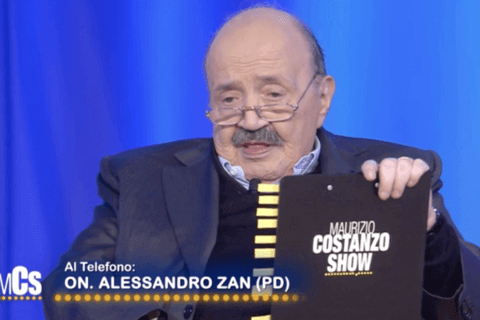 Maurizio Costanzo personaggio dell'anno Gay.it