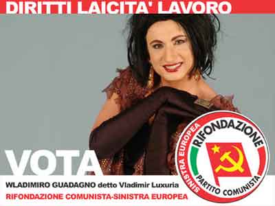 TdoV 2023, l'importanza di Vladimir Luxuria per la visibilità transgender in Italia - vladimirluxuria rifondazione - Gay.it