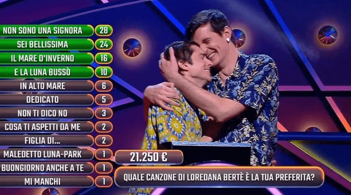 Dario e Giorgio raccontano il loro amore e trionfano a 100% Italia festeggiando con un tenerissimo bacio - Dario e Giorgio 2 - Gay.it