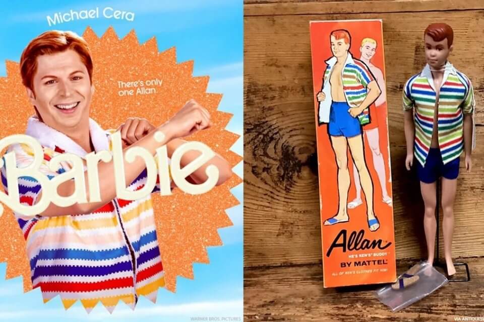 La storia delle origini di Allan, "l'amico speciale" di Ken interpretato da Michael Cera in Barbie - La storia delle origini di Allan - Gay.it