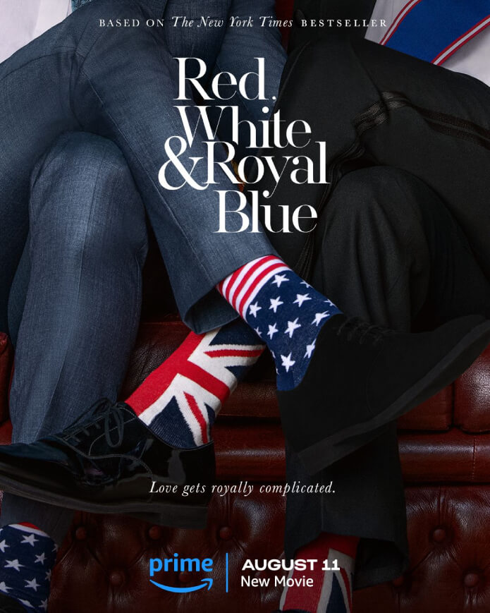 Red, White & Royal Blue, data d'uscita e poster del film con il principe Henry gay e innamorato del figlio della presidente USA - Red White Royal Blue 1 - Gay.it