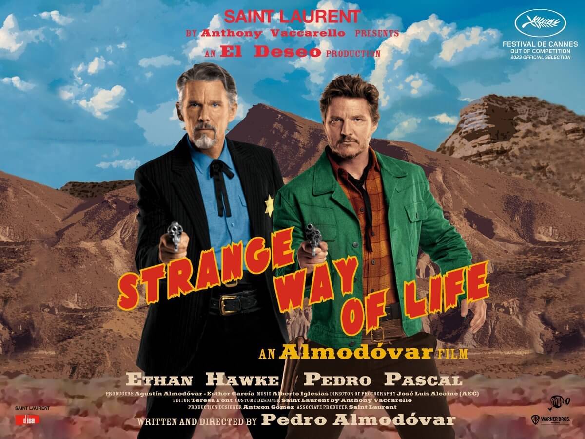 Strange Way of Life, primo poster e immagine ufficiale del western gay di Pedro Almodovar 2