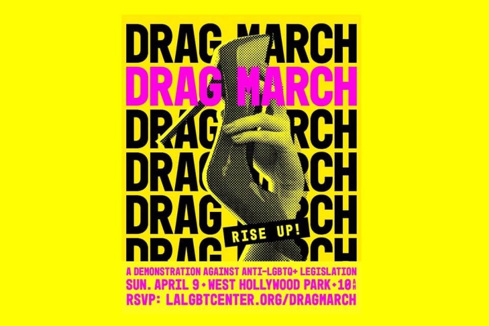 Drag March, una mega marcia a Los Angeles contro le leggi che criminalizzano i drag show