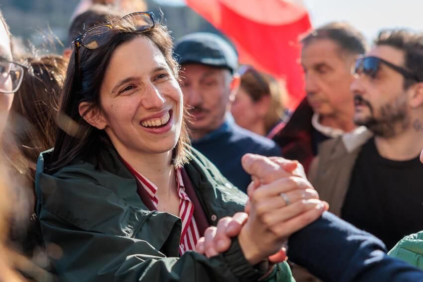 Elly Schlein “Andrò al Pride, verso l’Europa e verso il futuro”