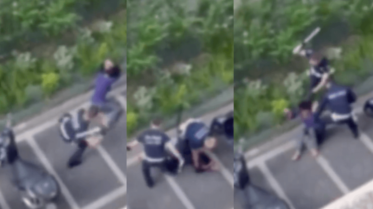 Milano, poliziotti fermano donna trans con calci e manganellate – VIDEO