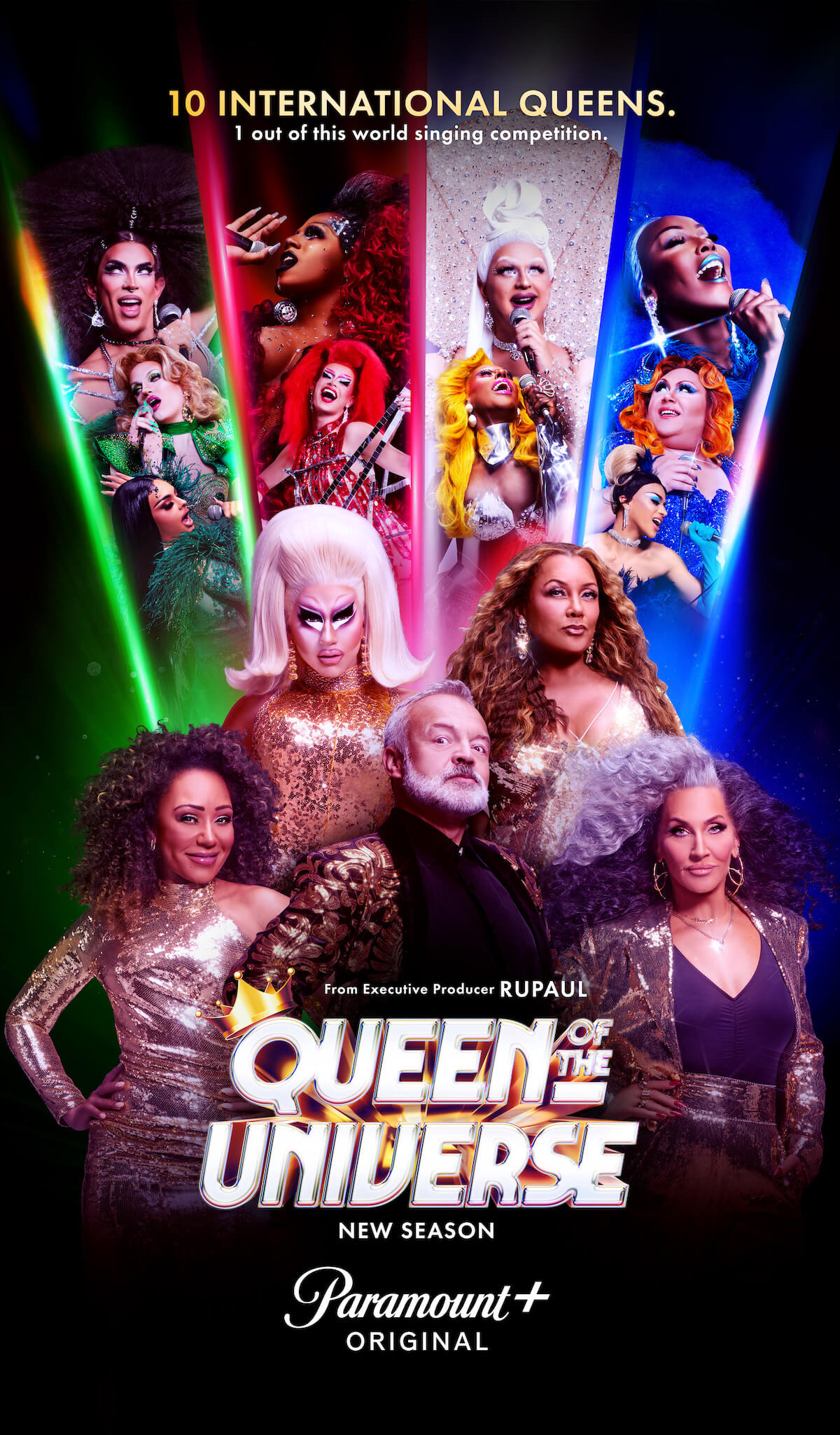 Queen of Universe, su Paramount+ arriva il contest canoro internazionale drag. Intervista ad Aura Eternal - QOTU VERTICAL UPDATEDv2 UPDATED - Gay.it