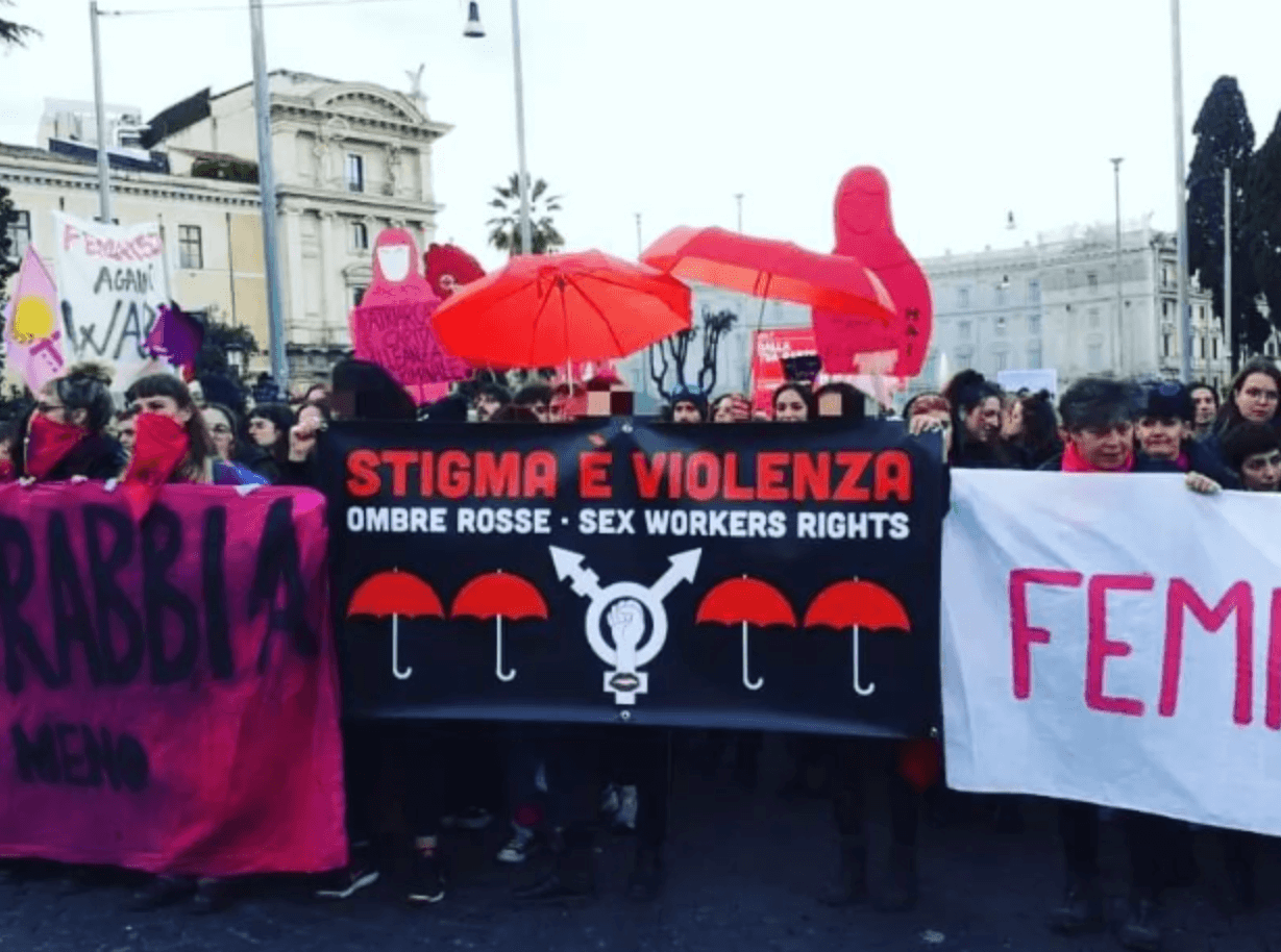 Sex worker contro la discriminazione: la manifestazione a Bologna