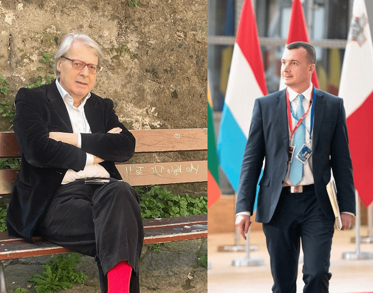 Omofobia, Vittorio Sgarbi condannato per diffamazione ai danni di Rocco Casalino